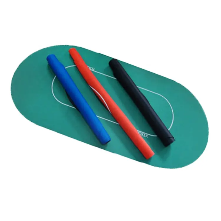 Оптовая продажа пользовательские натурального каучука азартные игры коврики 70 "x 35" Длинные покер игровой стол