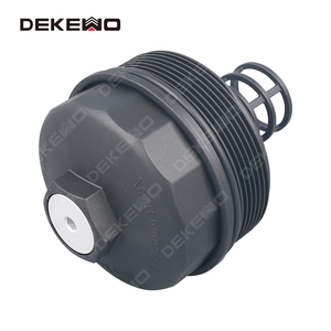 021115433E 021115433B 95510743301 dekewo ฝาครอบตัวกรองน้ำมันรถยนต์สำหรับ VW Touareg Phaeton Audi A8D2 porcayenne - Product Image 3