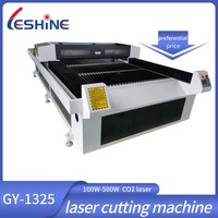 Machine de gravure et de découpe laser CO2 1325 1530 2030 2040 90W-150W refroidie par eau pour bois/caoutchouc/cuir, service OEM