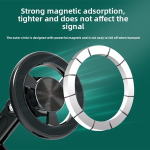 Nouveau support de téléphone pour voiture modèle 028, fixation magnétique puissante, base de navigation pliable à ventouse pour tableau de bord avant - Product Image 4