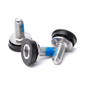 Vélo en acier allié robuste 8mm manivelle fixation boulons hexagonaux vis avec capuchons vis de pédalier sans capuchon - Product Image 3