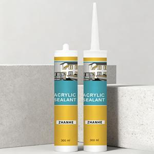 Sellador Acrílico a Base de Agua Impermeable, <span class=keywords><strong>Precio</strong></span> Directo de Fábrica, Fuerte Adhesión, Sellador de Silicona Acrílica para Construcción de Edificios - Product Image 3