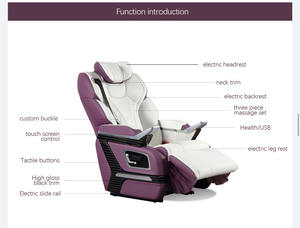 Ventilation chauffage massage pneumatique mbenz original électrique vip design siège de voiture smart vip siège pour camionnettes pour mpv suv - Product Image 2