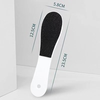 Lime à pied professionnelle, râpe à pied, papier de verre grossier et fin, lime à pied avec logo, bonne vente