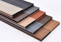 Plancher en terrasse WPC écologique au design moderne, installation par clic, surface à grain de bois, longue durée de vie pour une utilisation en extérieur