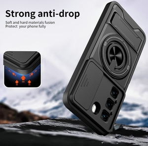 Coque de téléphone portable pour Infinix Hot 40i 50i 60i 70 60 <span class=keywords><strong>50</strong></span> 40 20 Pro Plus + Étuis et housses avec fenêtre coulissante et support magnétique - Product Image 2
