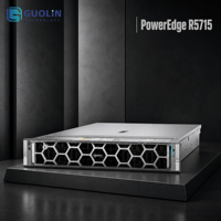 Serveur DELL PowerEdge R5715 2U pour la virtualisation et l'hébergement cloud, serveur multi-locataires pour centre de données