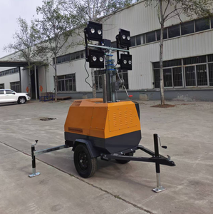 Générateurs à mât télescopique de 7 mètres, tours d'éclairage LED, générateur mobile de 5 kW, tour d'éclairage extérieure - Product Image 5
