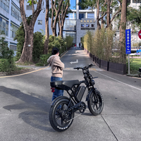 Vélo électrique de montagne VOMO X80 Ultra, moteur de moyeu arrière, cadre en acier, sans balais, 250W, batterie au lithium 48V, pneu gras pour adulte, haute vitesse