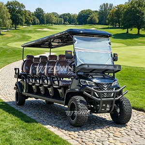 Voiturette de golf électrique 48V multifonctionnelle avec pare-brise en option pour clubs de golf et communautés – Vente en gros - Product Image 2