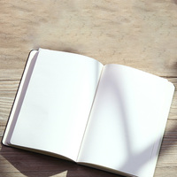 Cuaderno A5 en Blanco, Páginas Lisas Sin Líneas, Diario, Bloc de Dibujo, Bloc de Notas para Oficina y Uso Diario, Material Escolar