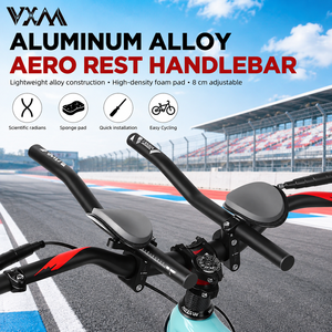 VXM Bike – guidon de repose en alliage d'aluminium, coussinets en éponge, doux et absorbant les chocs, pour VTT et vélos de route, pièces de vélo, équipement de cyclisme - Product Image 1