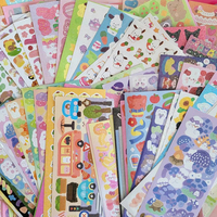 Fantaisie lecteur cadeau mignon rétro Cartoony PVC autocollant livre bouteille d'eau Dragon décalcomanie et autocollant livre pour Polly Pocket amant