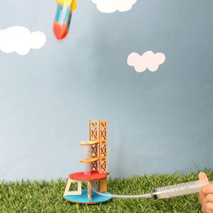 Material de Ensamblaje de Cohetes Aeroespaciales Personalizable para Educación Científica, Juguetes de Ingeniería Científica Sostenible para Niños - Product Image 3
