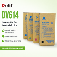 Developer DV614 Asli untuk Mesin Fotokopi Konica Minolta Color Bizhub C1060/1070/2060/2070/3070/4065/4070