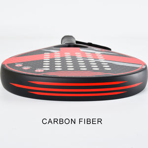 Precio de fábrica al por mayor 50% fibra de carbono jugador principiante <span class=keywords><strong>palas</strong></span> de Pádel entrenamiento raqueta de pádel - Product Image 2
