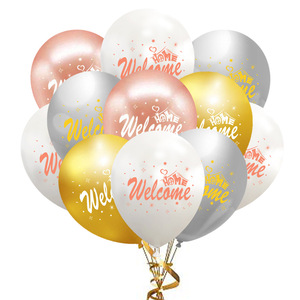 Renkli Hoş Geldiniz Evde Balonu Hoş Geldiniz Evde Lateks Balon Desteği Özel Hoş Geldiniz Evde Parti Malzemeleri Hoş Geldiniz Evde Parti Süsleri - Product Image 3
