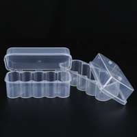 Boîte de stockage de vaccins stérile personnalisée en gros, 3 ml, 3 unités, emballage en plastique LDPE, petit support pour flacons, gaufrage, matériaux recyclés