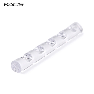Support de rangement portable KADS à 5 trous pour stylos de nail art, en plastique acrylique, présentoir pour pinceaux à ongles, outil de manucure pour salon de beauté - Product Image 4