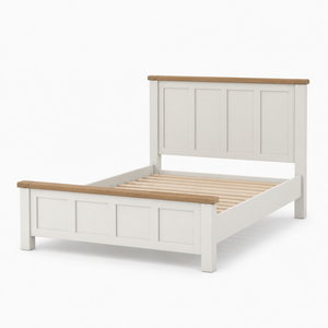 Custom <b>Bed</b> Size Classic Panel Modern White Extendable Wooden <b>Bed</b> <b>Frame</b> Queen Size <b>Platform</b> Headboard Home Hotel - Product Image 2
