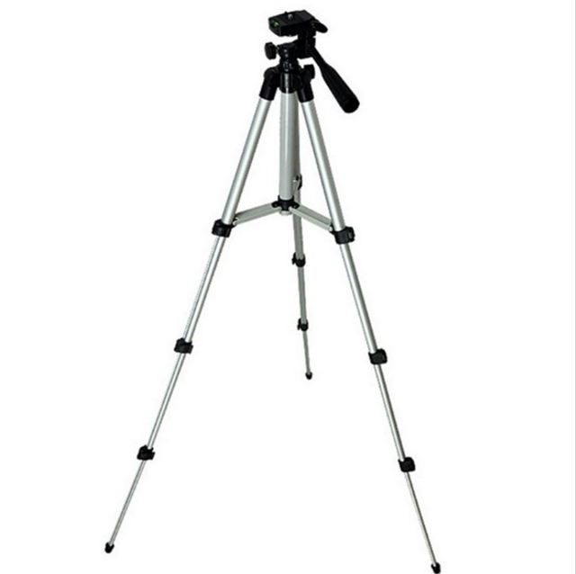 Hot Universal Aluminum 35-106cm Adjustable Camera Phone Tripod Stand Large Tripod With Remote Controller camera accessories