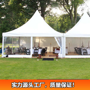 Carpa para Exposiciones al Aire Libre con Techo Puntiagudo Europeo, Estructura de Aleación de Aluminio, Resistente a los Rayos UV, para Bodas y Fiestas - Product Image 4