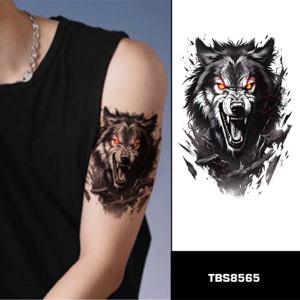 Nouveau gros <span class=keywords><strong>fleur</strong></span> <span class=keywords><strong>tatouage</strong></span> temporaire <span class=keywords><strong>bras</strong></span> étanche <span class=keywords><strong>tatouage</strong></span> autocollants demi-<span class=keywords><strong>bras</strong></span> dos couleur Animal crâne <span class=keywords><strong>tatouage</strong></span> autocollants - Product Image 1