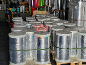 Fabrika kaynağı örnek özel lamine alüminyum metalik naylon PA PET Film balon malzeme Film rulo için balon yapma - Product Image 4