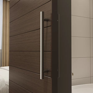 בית מלון אבן דלת מוצק עם קווים נתב שני הצדדים/חומרה בר שטוח - Product Image 2