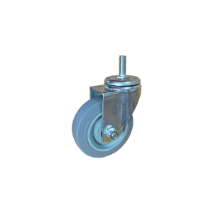 3 "4" 5 "Gummi Mute Flat Wheel Trolley Rollen Silent Shock Absorbing Industrial <span class=keywords><strong>Casters</strong></span> - Product Image 6