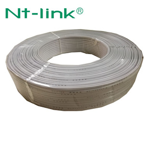 NT-TA025 <span class=keywords><strong>meilleur</strong></span> câble plat téléphonique <span class=keywords><strong>RJ11</strong></span> de qualité 2 core ou 4 core - Product Image 3