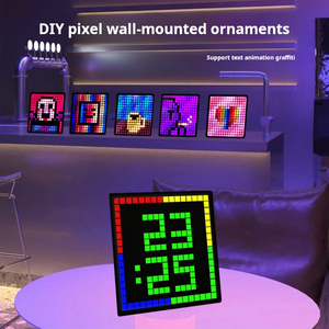 Écran d'affichage à pixels LED Yosovlamp pour décoration DIY, compatible Versa Tucson Golf, animation de bureau, éclairage mural, cadre photo - Product Image 4