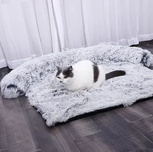 Couverture de canapé tapis de chiens, tapis de protection pour animaux domestiques, doux et chaud, pour le sol de la voiture, accessoire pour chiens et chats