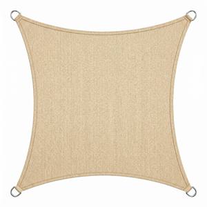 Voile d'<span class=keywords><strong>ombrage</strong></span> imperméable 100 % HDPE vierge avec 95 % de protection UV, <span class=keywords><strong>toile</strong></span> de protection solaire robuste <span class=keywords><strong>pour</strong></span> terrasse, jardin, cour arrière, <span class=keywords><strong>pergola</strong></span> - Product Image 1