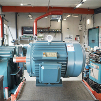 Moteur asynchrone triphasé à induction AC IE2 pour M2BAF 0,25KW~355KW 3000 tr/min, 2 pôles, 380V/660V 50Hz, montage sur pied, cadre 71mm