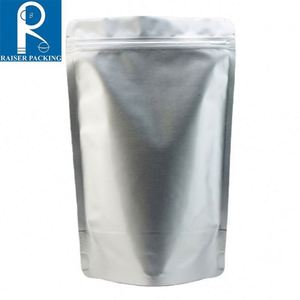 Premount 100 Bolsas Mylar impresas en huecograbado para almacenamiento de alimentos A prueba de humedad Personalizable 4 Mil 10x14 6x9 4x6 Resellable - Product Image 4