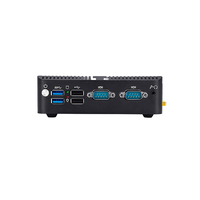 OEM barato ordenador sin ventilador N100 DDR5 Nvme Barebone Serial puerto paralelo RS232 Linux automatización Industrial Mini PC