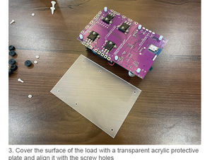 Carcasa Protectora Inferior de Acrílico Transparente ATORCH para Baterías DL24/P DL24EW, Certificación CE/RoHS C602 - Product Image 3