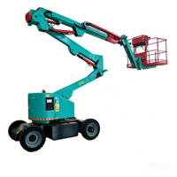 Mini-nacelle articulée électrique Longqing TB11E avec hauteur de plateforme maximale de 9m à 20m