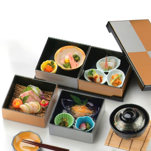 Lonchera de Plástico ABS Estilo Japonés con Doble Espada y Tapa, Rectangular, para Bocadillos - Product Image 4