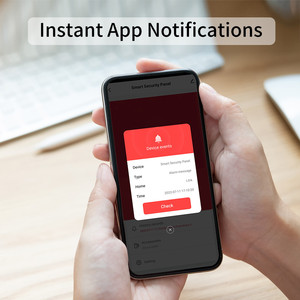 Venta caliente Tuya Smart <span class=keywords><strong>Home</strong></span> <span class=keywords><strong>Alarm</strong></span> 200 Zonas inalámbricas WiFi GSM/4G Sistema de alarma de seguridad con batería de respaldo de 1500Mah - Product Image 5