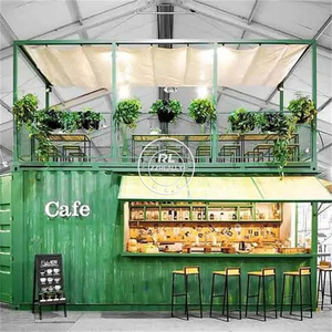Chiosco di hamburger contenitore cucina per la ristorazione concessione Business 20ft su misura contenitore prefabbricato casa di costruzione per la <span class=keywords><strong>vendita</strong></span> - Product Image 4