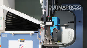 Rem tekan CNC DP-ES canggih dengan sistem kontrol DA-69S dan pemrograman grafis 3D untuk bengkok logam presisi tinggi - Product Image 2