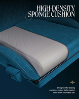Silla de Juego al por Mayor, Económica, de Tela Transpirable, Giratoria 360°, Reclinable, Ergonómica, para Oficina en Casa, con Reposapiés