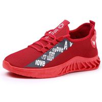 Chaussures de marche respirantes et élégantes pour hommes, dessus en mesh, semelle extérieure et intermédiaire en PVC, chaussures décontractées à bout rond, faciles à enfiler