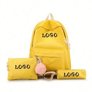 High Quality Shoulder Bag Pencil Bag <b>Backpack</b> School Students School <b>Backpack</b> Set with Custom Logo - Product Image 1