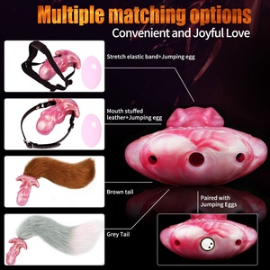 Octopus <b>Dildo</b> Multipurpose Anal Plug Tail Plug Gag SM Game Multi-size Anal Training Toys Vaginal Toys Unisex Sex Toys Wholesale - Product Image 3