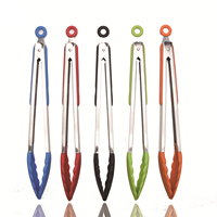 Ensemble de 3 cloches en Silicone sans BPA, acier inoxydable robuste, cuisson barbecue, verrouillage de cuisine, avec pointes en Silicone