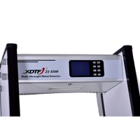 Détecteur de métaux intelligent Taien B200M durable à 33 zones avec écran LCD de 5,7 pouces pour une utilisation en intérieur/extérieur