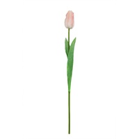 Tulipes artificielles de Hollande de haute qualité, 66 cm de long, aspect réaliste